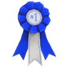 #1 Ribbon — standard appearance
