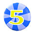 2022 Birthday 5 Badge — standard appearance