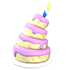 Standard appearance; Neon/Mega appearance is not shown 2022 Birthday Cake — standard appearance