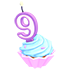 9th Birthday Cupcake — standard appearance