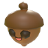 Acorn Plushie — standard appearance