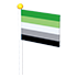 Standard appearance; Neon/Mega appearance is not shown Aromantic Flag — standard appearance