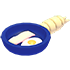 Bacon and Eggs Throw Toy — standard appearance