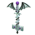 Standard appearance; Neon/Mega appearance is not shown Bat Key Pogo Stick — standard appearance