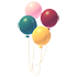 Bunch of Balloons — standard appearance