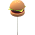 Burger Balloon — standard appearance