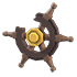 Standard appearance; Neon/Mega appearance is not shown Captain's Wheel Throw Toy — standard appearance