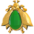 Cicada Brooch — standard appearance