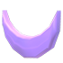 Standard appearance; Neon/Mega appearance is not shown Crescent Moon Head Ornament — standard appearance