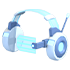 Standard appearance; Neon/Mega appearance is not shown Cyber Headphones — standard appearance