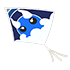 Diamond Fanghorn Kite — standard appearance