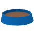 Dog Food Flying Disc — standard appearance