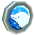 Dolphin Badge — standard appearance