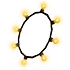 Eco Glowing Lightbulb Necklace — standard appearance