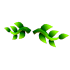 Eco Green Vine Mustache — standard appearance