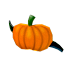 Eco Orange Pumpkin Eyepatch — standard appearance