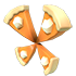 Standard appearance; Neon/Mega appearance is not shown Eco Orange Pumpkin Pie Wings — standard appearance