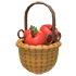 Standard appearance; Neon/Mega appearance is not shown Eco Red Apple Basket Hat — standard appearance