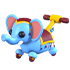 Elephant Stroller — standard appearance