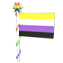 Enby Flag 2023 — standard appearance