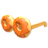 Fall Donut Glasses — standard appearance