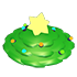 Festive Tree Throwing Disc — standard appearance