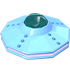 Flying Saucer Disc — standard appearance