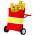 Standard appearance; Neon/Mega appearance is not shown French Fries Stroller — standard appearance