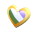 Gender Queer Pride Pin — standard appearance