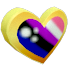 Genderfluid Pride Pin — standard appearance