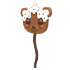 Gingerbread Bear Balloon — standard appearance