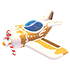 Gingerbread Stunt Plane — standard appearance