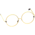 Gold Circle Glasses — standard appearance