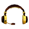 Golden Headset — standard appearance