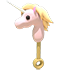 Golden Maned Unicorn Rattle — standard appearance