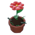 Growing Flower Hat — standard appearance