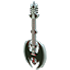Halloween Black Axe Guitar Accessory — standard appearance