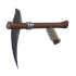 Halloween Wooden Scythe Grappling Hook — standard appearance