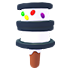 Ice Cream Sandwich Rattle — standard appearance