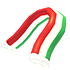 Italy Scarf — standard appearance