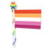 Standard appearance; Neon/Mega appearance is not shown Lesbian Flag 2023 — standard appearance