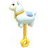 Llama Rattle — standard appearance