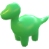 Long Neck Throw Toy — standard appearance