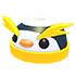 Macaroni Penguin Slippers — standard appearance