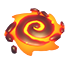 Magma Throwing Disc — standard appearance