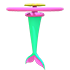 Mermaid Propeller — standard appearance