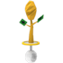 Money Rattle — standard appearance
