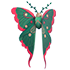 Moth Hair Clip — standard appearance