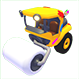Paint Roller Truck — standard appearance