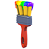 Paintbrush Leash — standard appearance